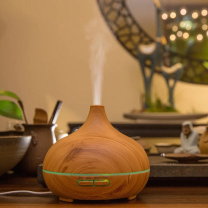 500ml Wood Aromatherapy Humidifier