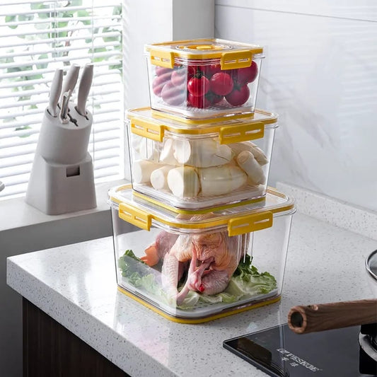 3Pcs Set Stackable Food Storage Organizers