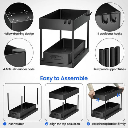 Under The Sink Organizer Bathroom organizer