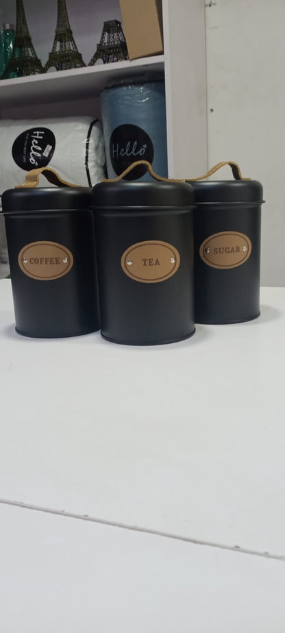 3 Pieces Canister Set