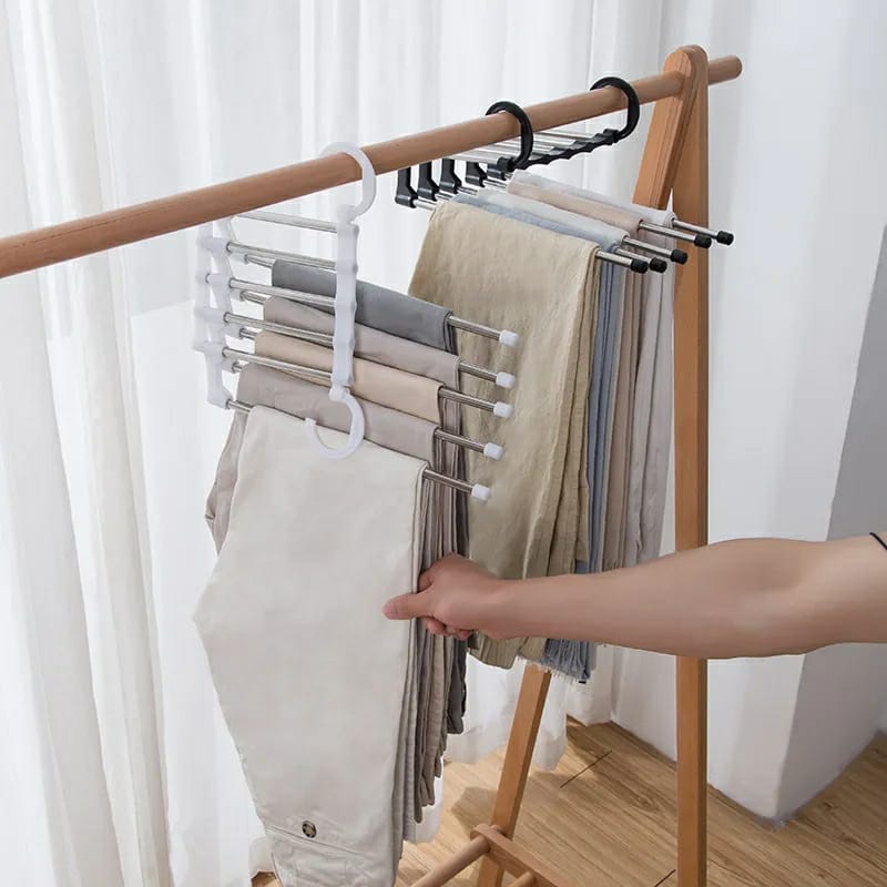 5 in 1 Retractable Magic Trouser Hanger