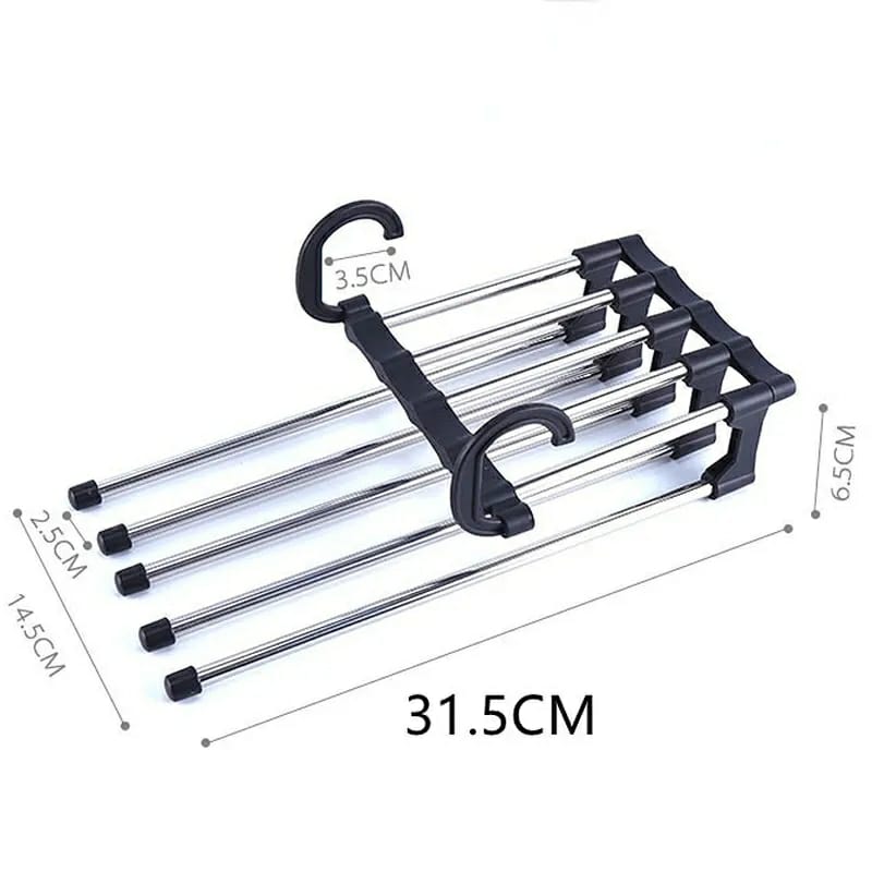 5 in 1 Retractable Magic Trouser Hanger