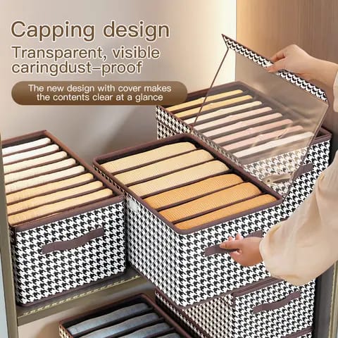 Wardrobe Clothes Organizer Storage Box