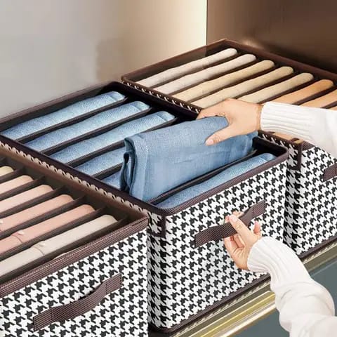 Wardrobe Clothes Organizer Storage Box