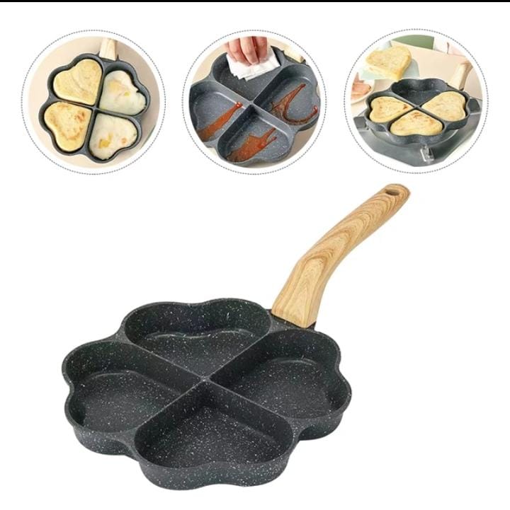 4 Holes Frying Pan