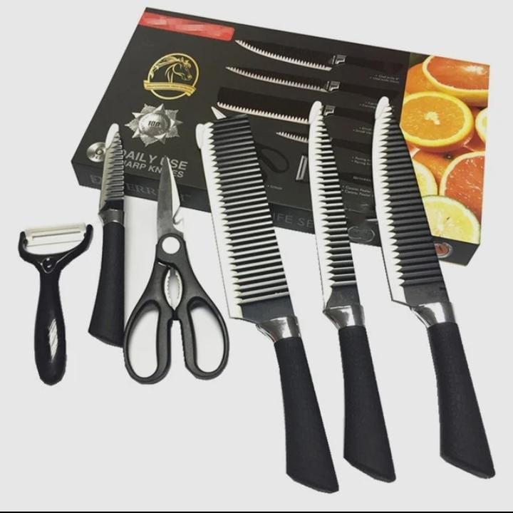 6Pcs Knife Set