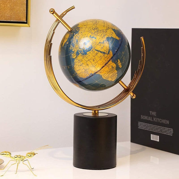 Earth Globe Ornaments Décor