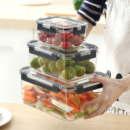 3pcs Clear Acrylic Food Storage Containers