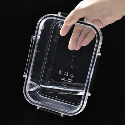 3pcs Clear Acrylic Food Storage Containers