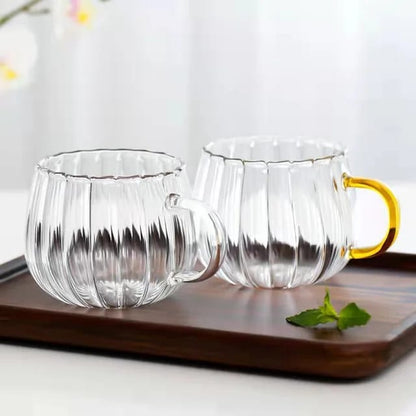 4 Borosilicate Glass Mugs