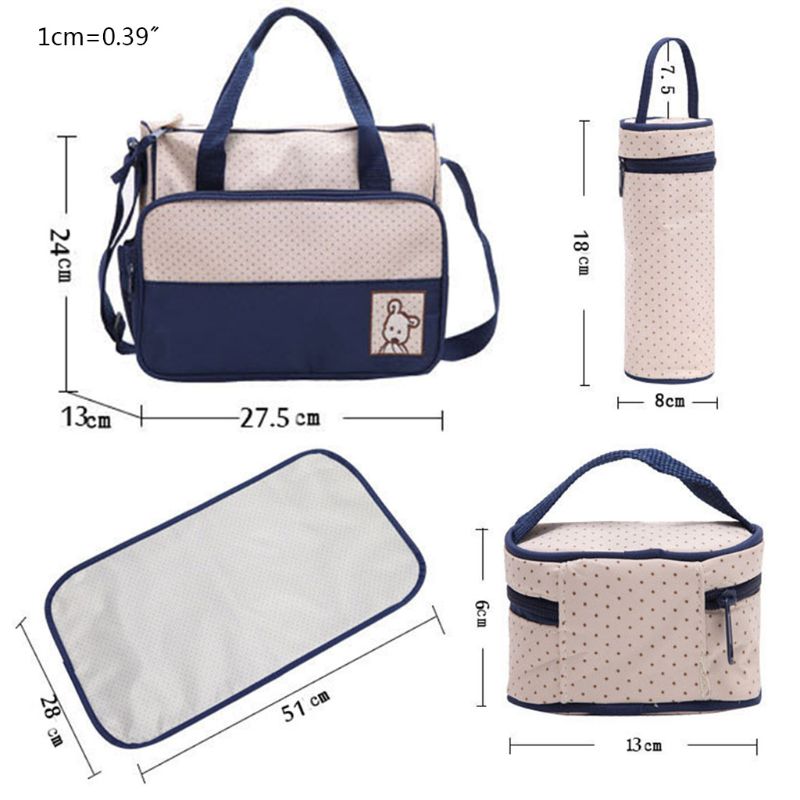 5 in 1 Diaper Bag