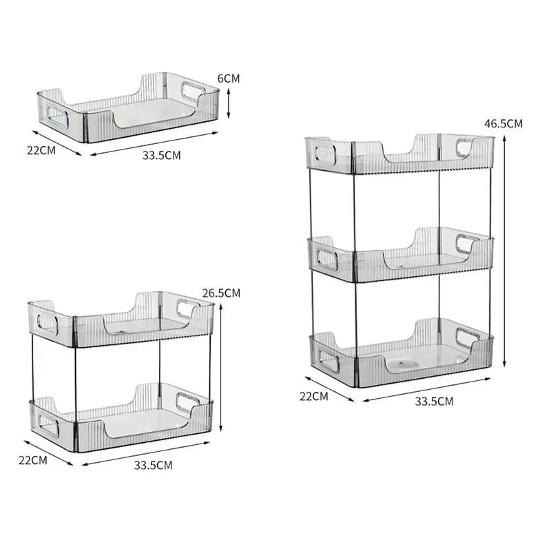 Multipurpose 3 Tier Decorative Organizer