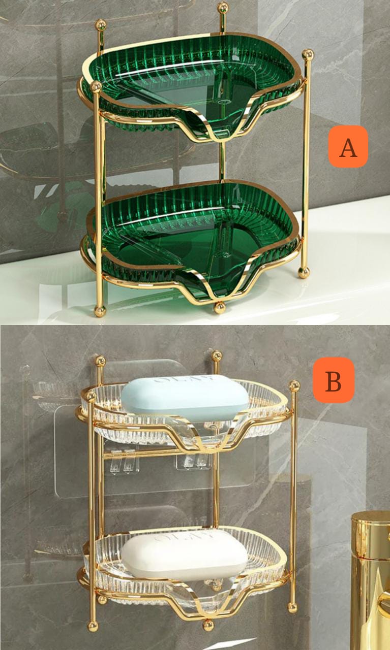 2 Tier Luxury Soap Holder