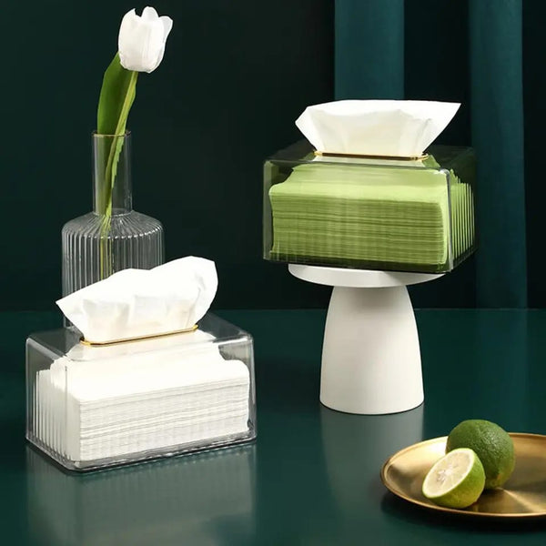 Transparent Acrylic Serviette Napkin Holder