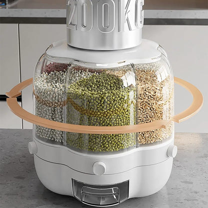 Partitioned Cereal dispenser