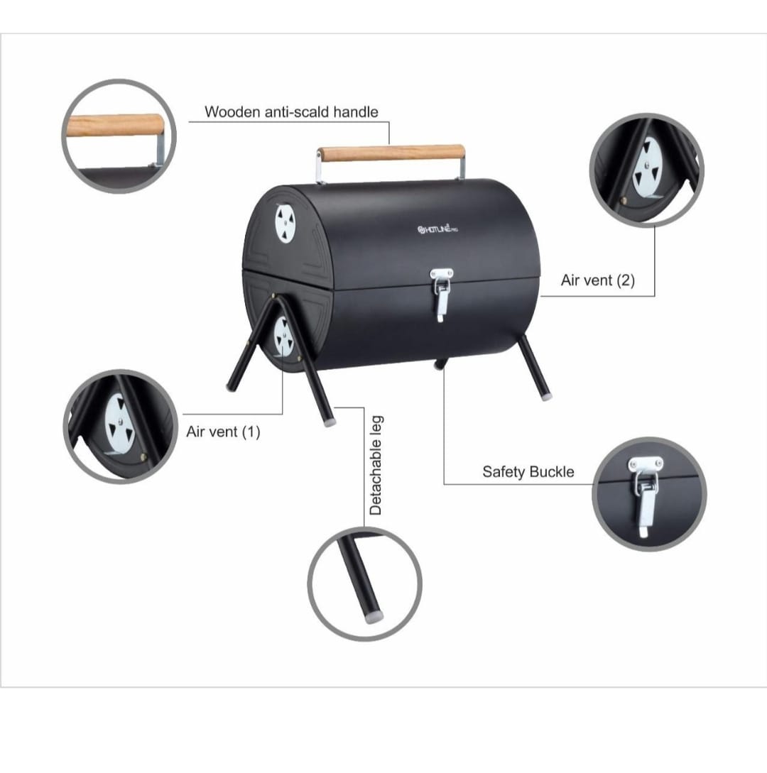 Foldable Portable Barbecue Grill