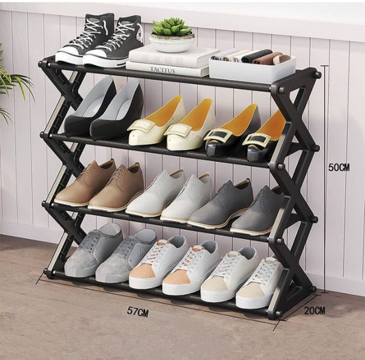 Foldable Multifunctional Shoe Rack