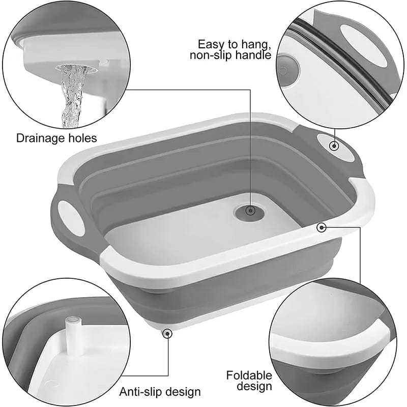 3in1 Collapsible Chopping Board