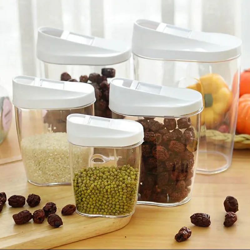 5Pcs Acrylic Container Set with Lids