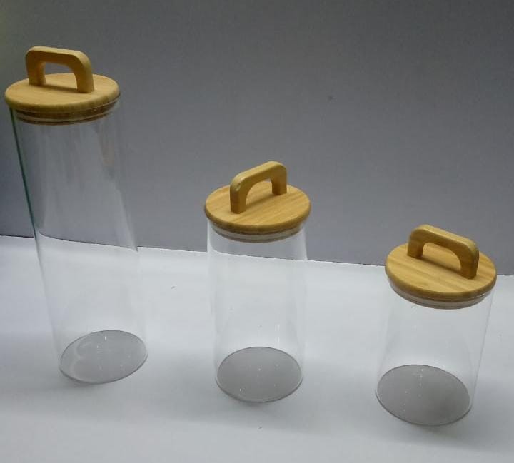 High quality clear glass containers