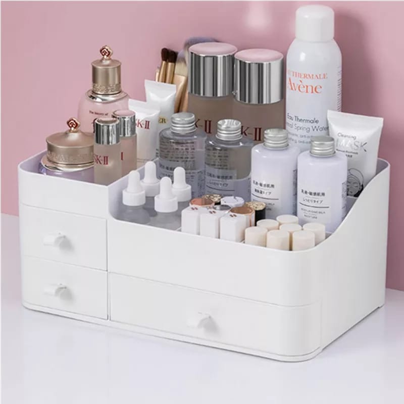 Large Capacity Plastic Make Up Organizer