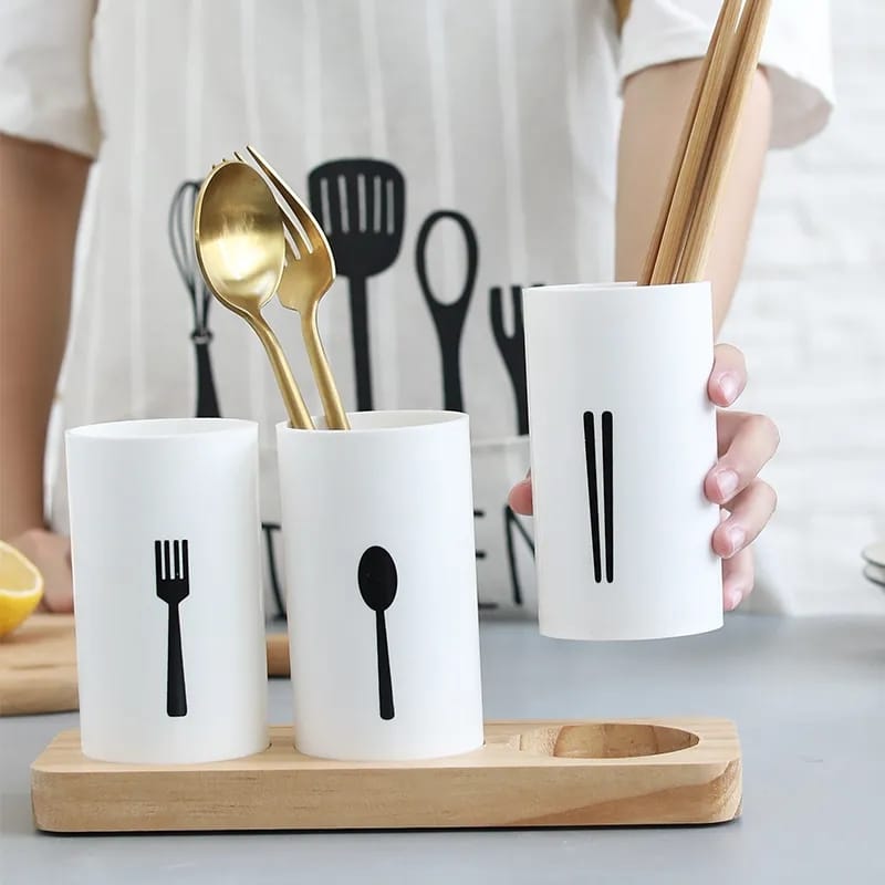 3pc cutlery organizer