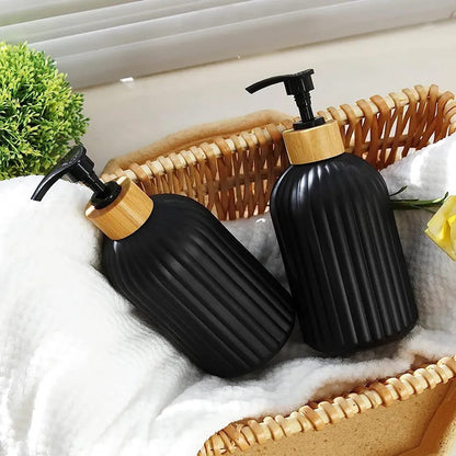 Glass Lotion Bottle Dispenser