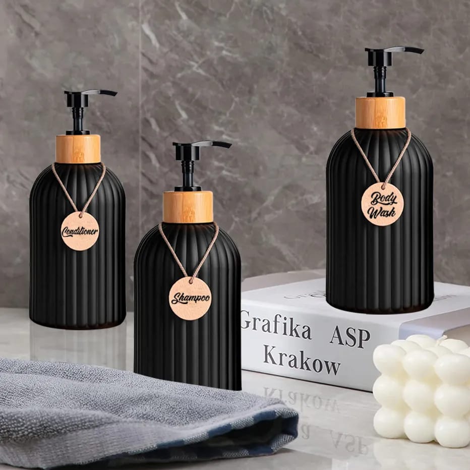 Luxury Glass Lotion Bottle Dispenser