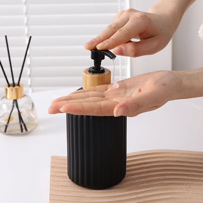 Glass Lotion Bottle Dispenser