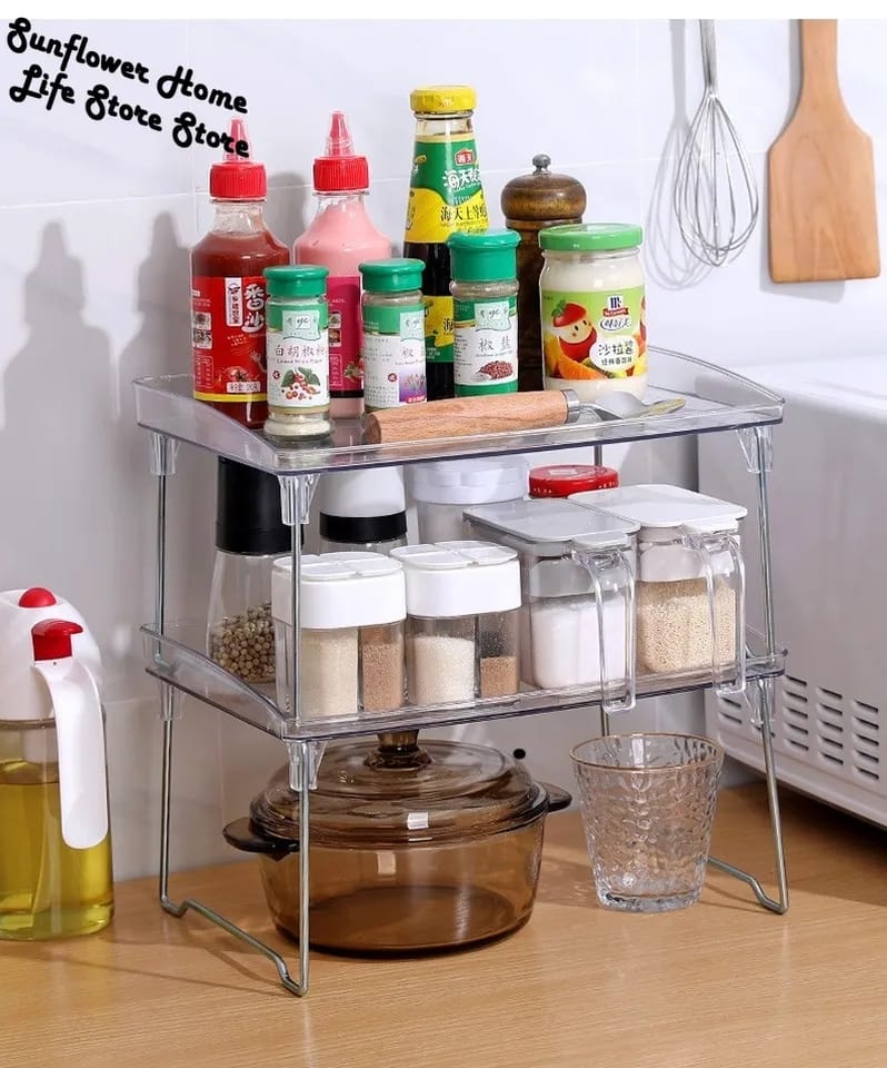 Folding Acrylic Cosmetic Rack