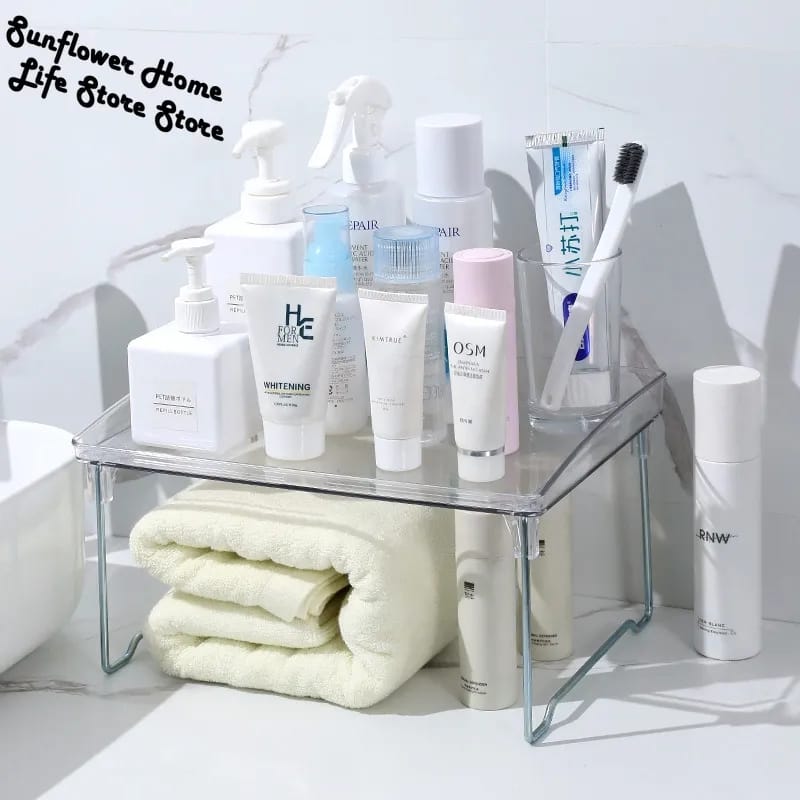 Folding Acrylic Cosmetic Rack