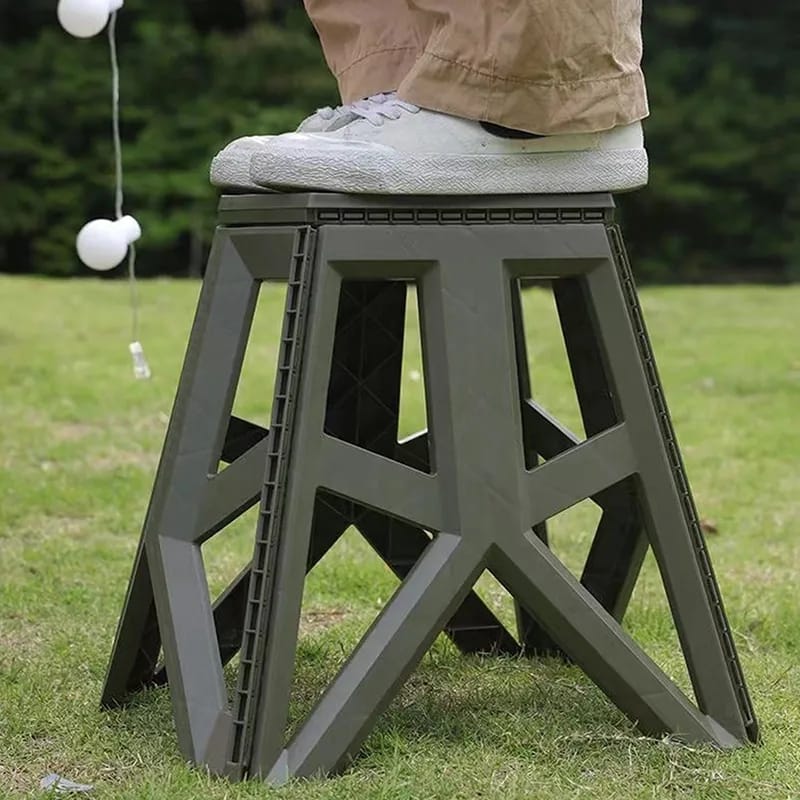 Heavy Duty Plastic Foldable Step Stool