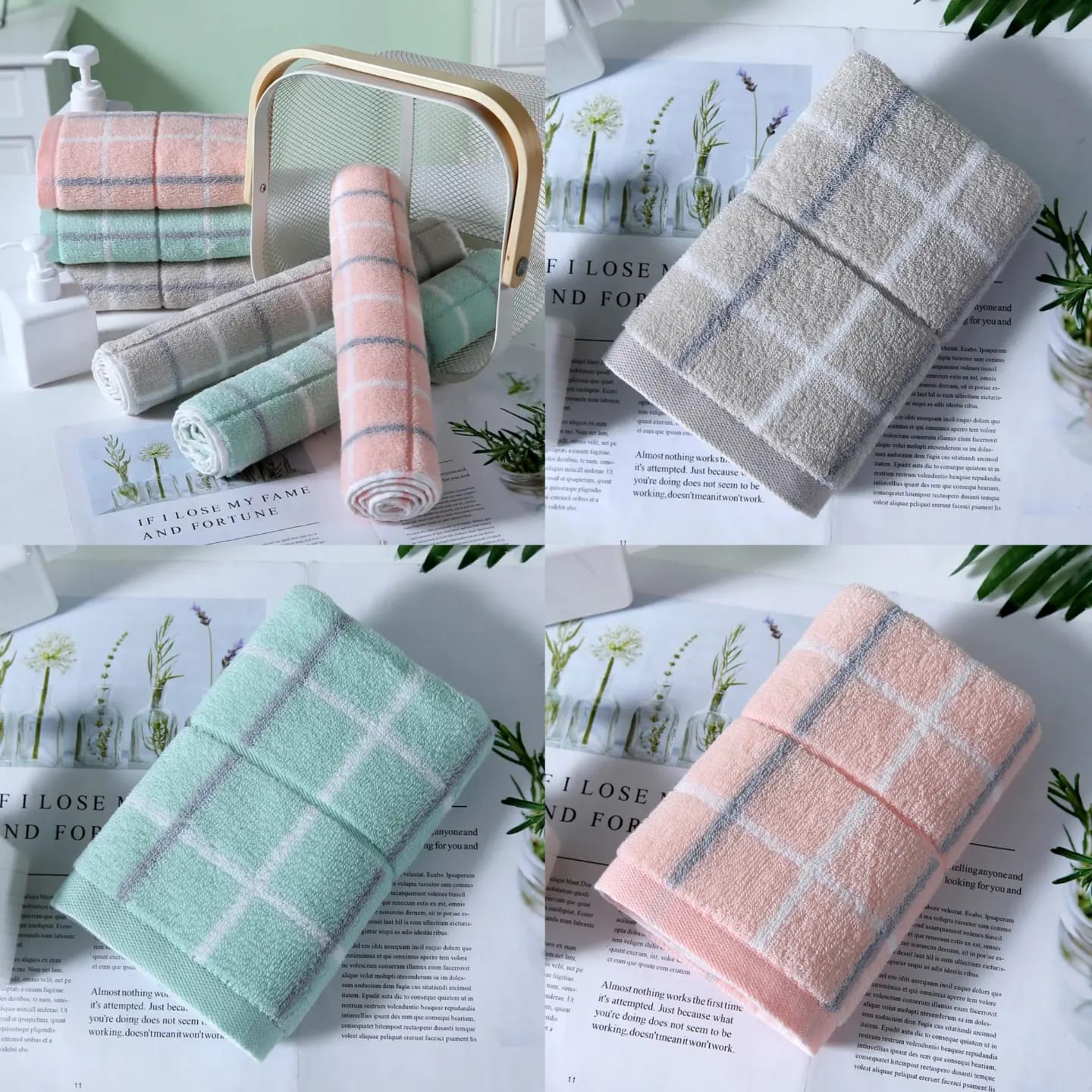 100% Cotton Towels