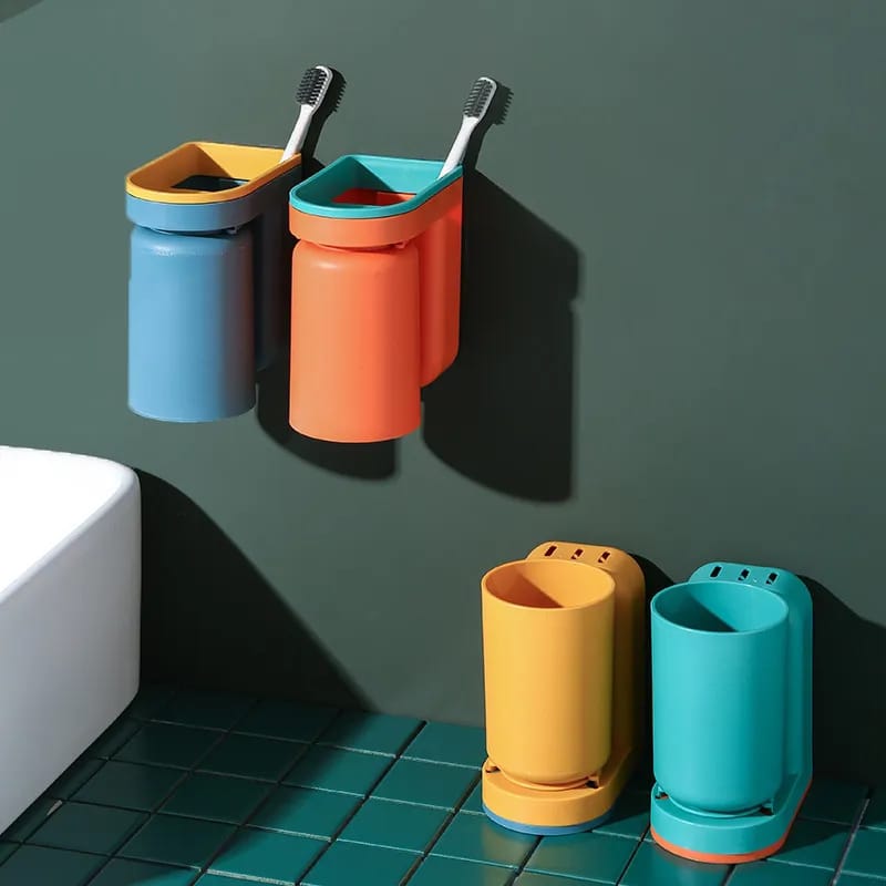 Toothbrush holder rack