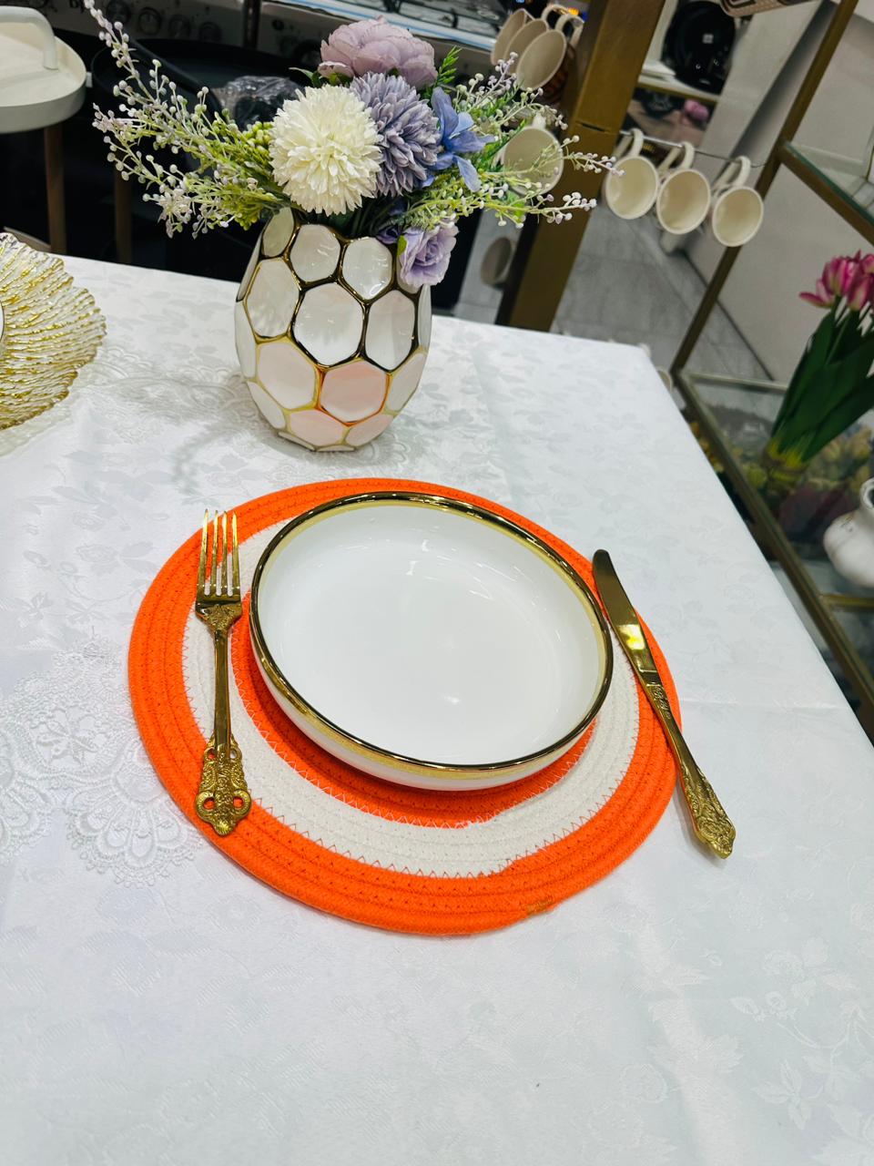 Round Woven Placemats