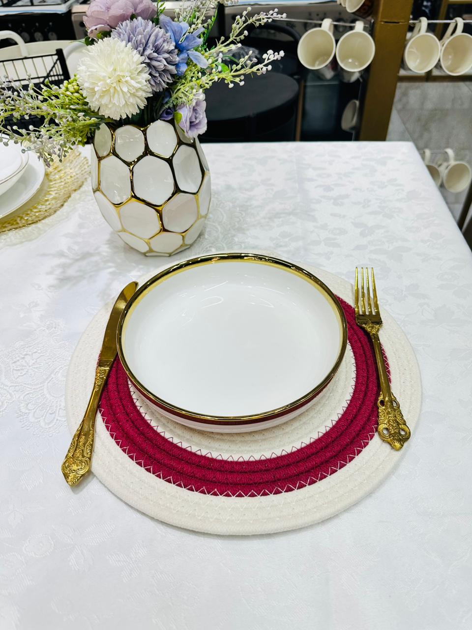 Round Woven Placemats