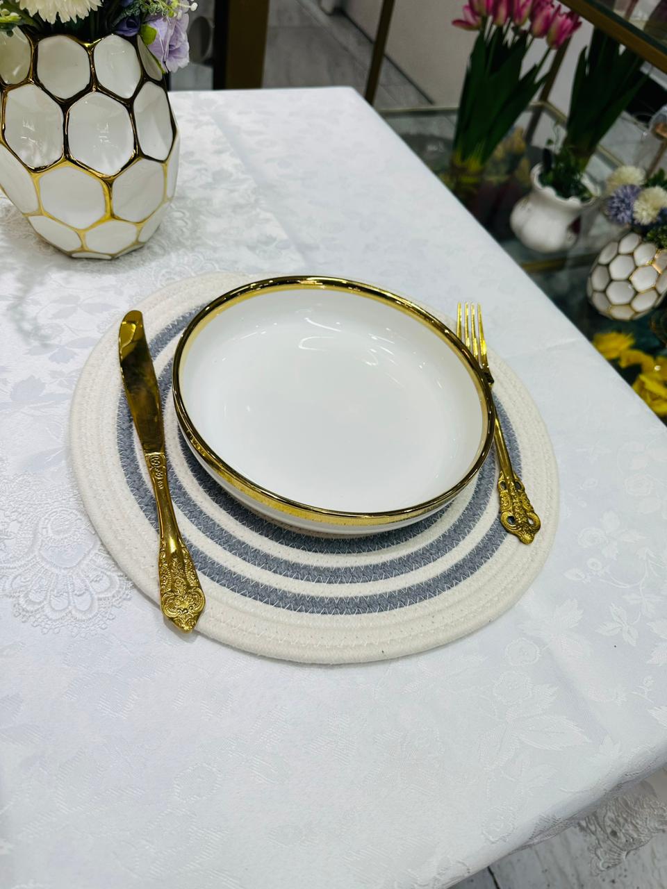 Round Woven Placemats