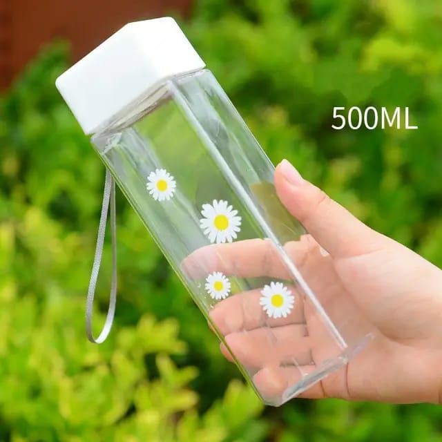 Square Transparent Summer Sports Cup