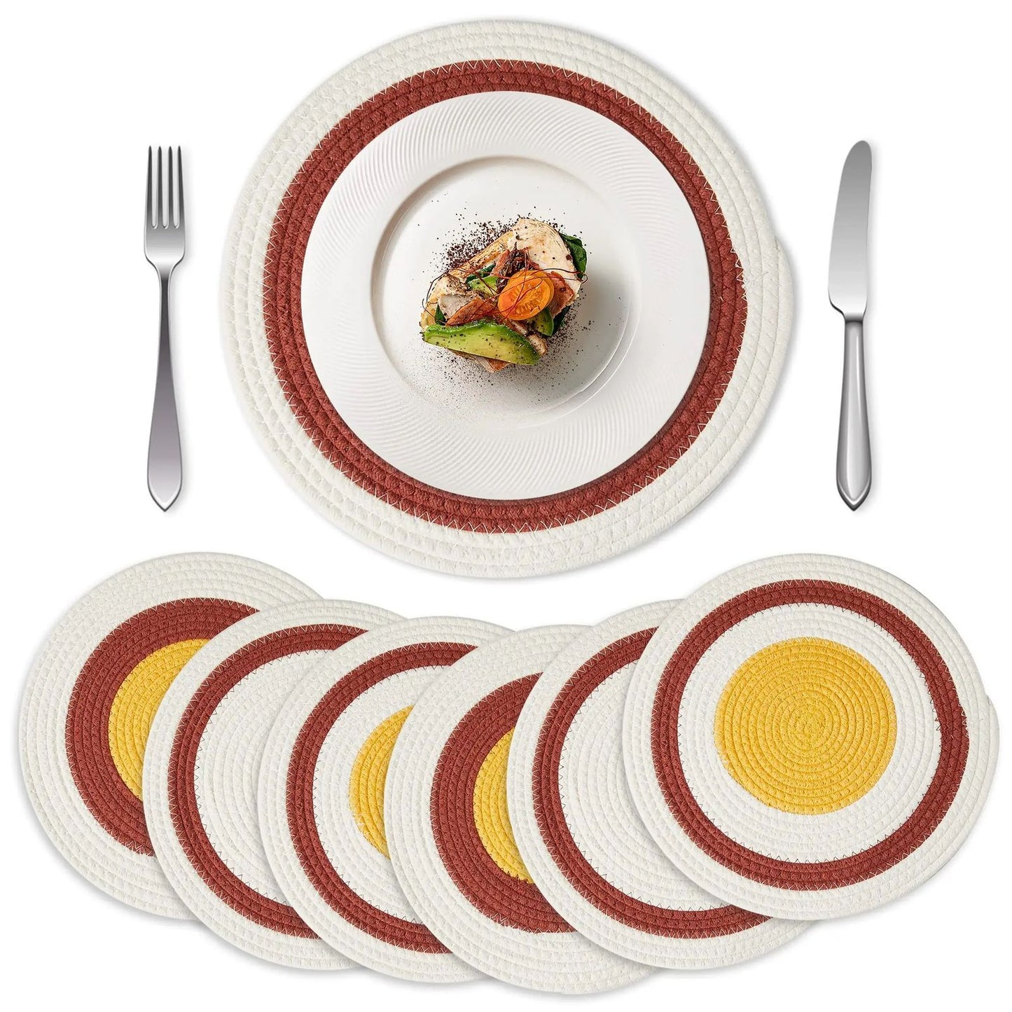 Round Woven Placemats