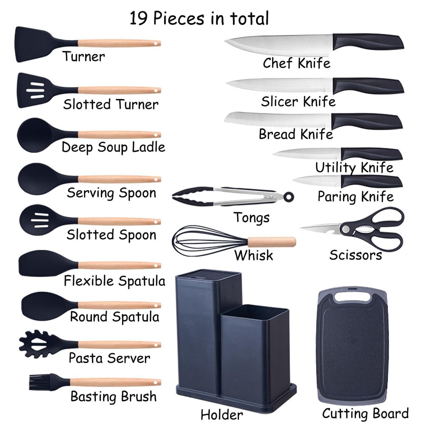 19pc Kitchen Set