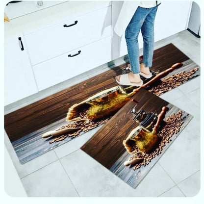 2pc Rubber kitchen mats