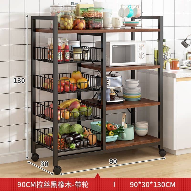 Multifunctional Strong Metallic Kitchen Rack