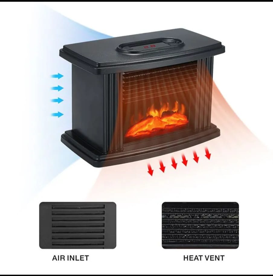 Electric Fireplace with Heater