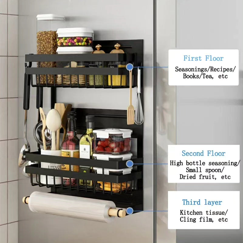 Magnetic Fridge Organizer