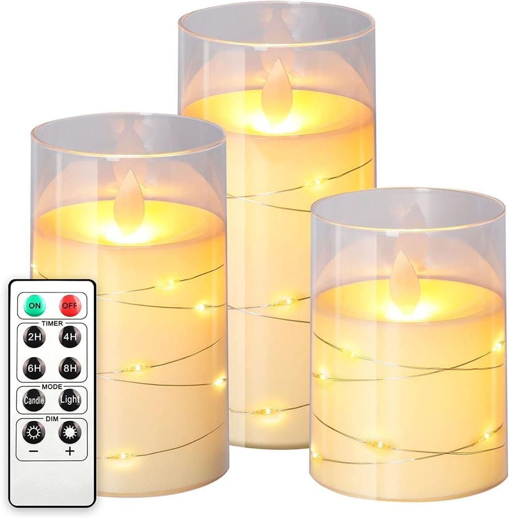 Dimmable LED candles