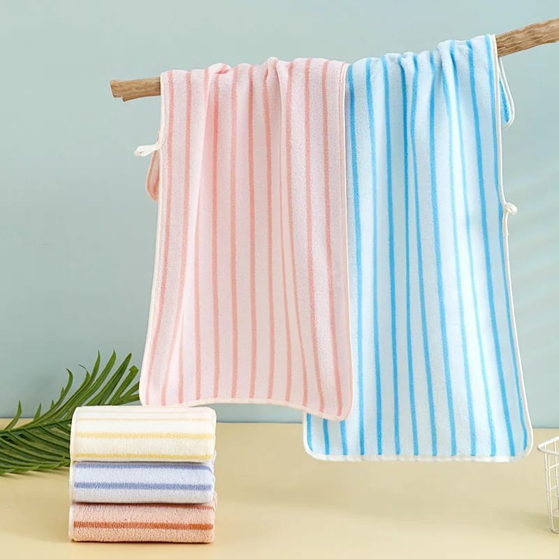 Coral Velvet Microfiber Towels