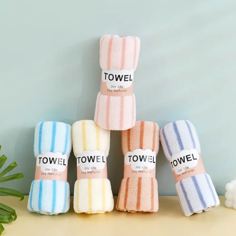 Coral Velvet Microfiber Towels