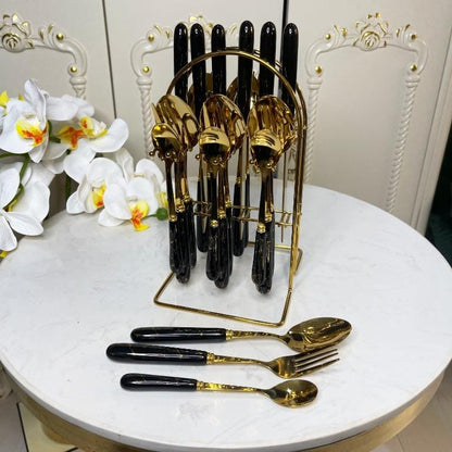 24Pc Cutlery Set