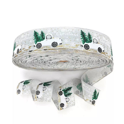 5 Meter Christmas Themed Ribbon