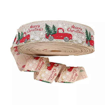5 Meter Christmas Themed Ribbon